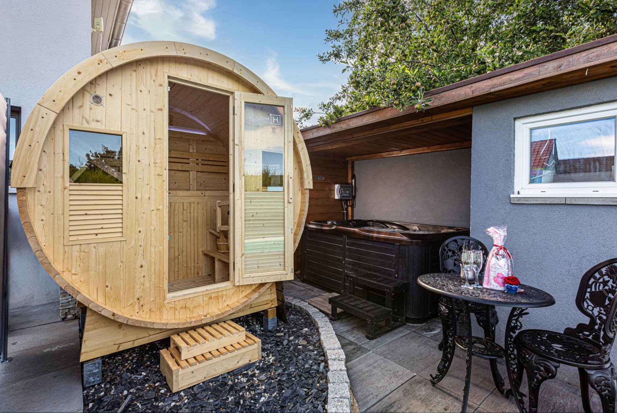 Gites Spa Strasbourg - Studio Romantique, Jacuzzi, Sauna, Terrasse Privee Furdenheim المظهر الخارجي الصورة